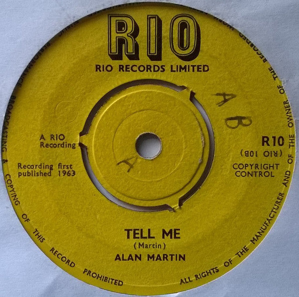 Alan Martin (3) : Mother Brother / Tell Me (7")