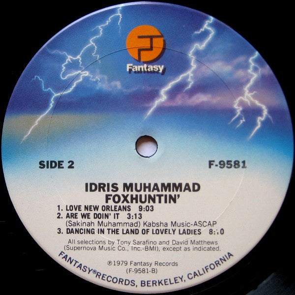 Idris Muhammad : Foxhuntin' (LP, Album)