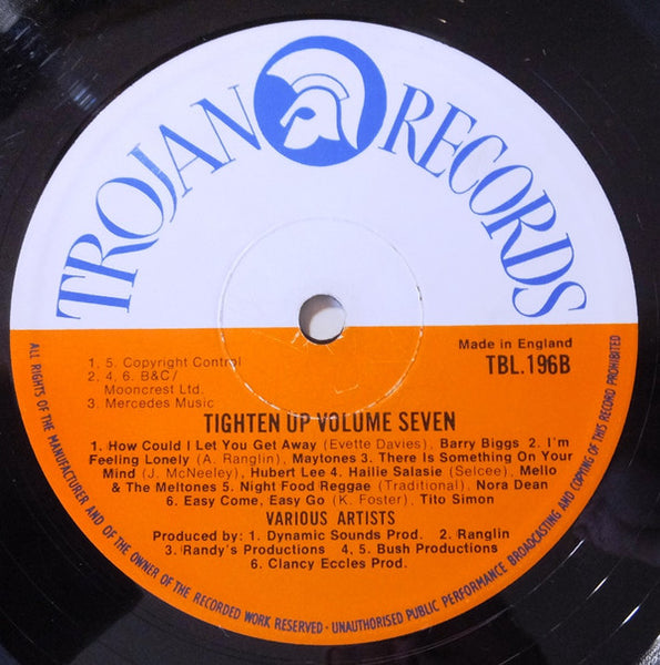 Various : Tighten Up Vol. 7 (LP, Comp)