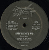 Jimmy Spleer* : Super Rhyme's Rap (12")