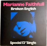 Marianne Faithfull : Broken English (12", Single)