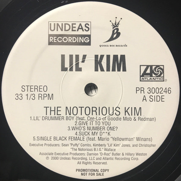 Lil' Kim : The Notorious KIM (2xLP, Album, Promo, Cle)