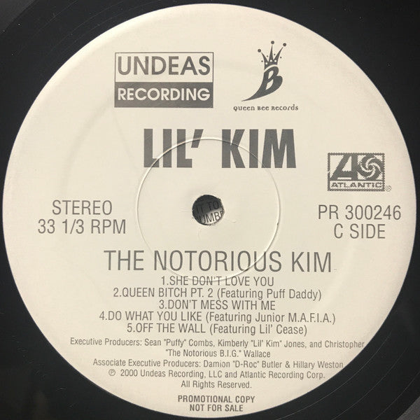 Lil' Kim : The Notorious KIM (2xLP, Album, Promo, Cle)