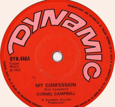 Cornel Campbell* / The Aggrovators : My Confession / Confession (7")