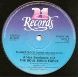 Africa Bambaata And The Soul Sonic Force* : Planet Rock (12")