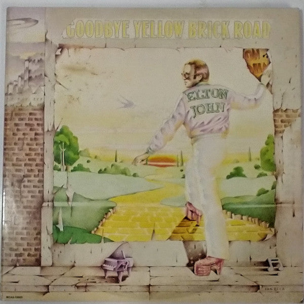 Elton John : Goodbye Yellow Brick Road (2xLP, Album, Pin)