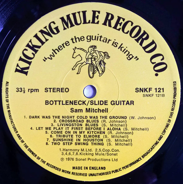 Sam Mitchell : Bottleneck / Slide Guitar (LP, Album)