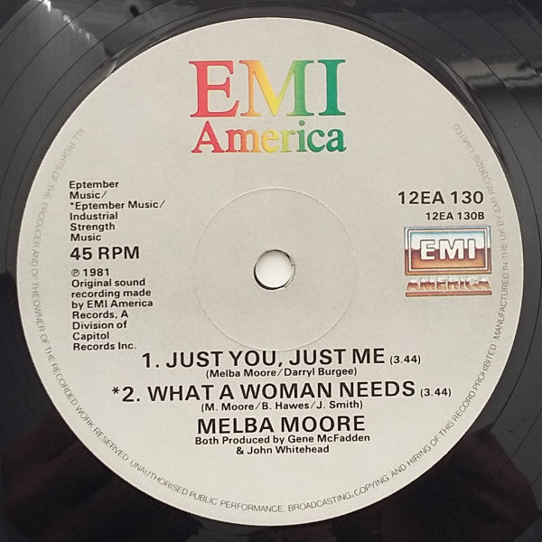 Melba Moore : Take My Love (12")