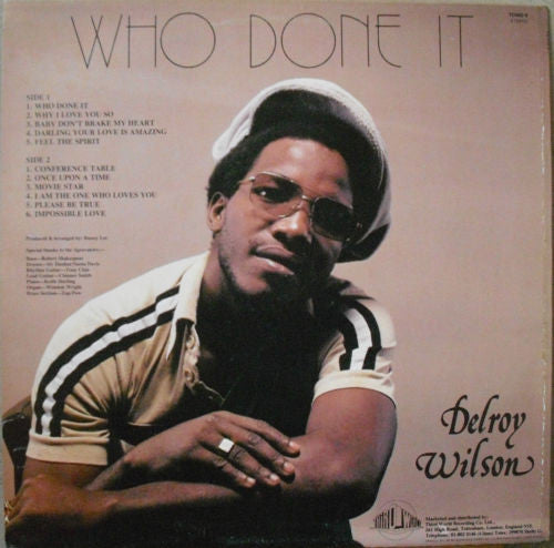 Delroy Wilson : Who Done It (LP, Album)