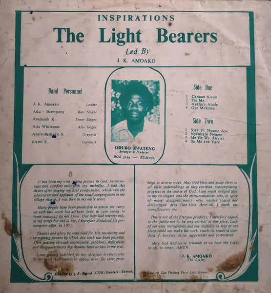 The Light Bearers (2) : Canaan Akwantu (LP)