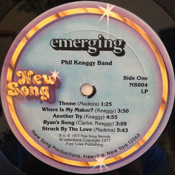 Phil Keaggy Band : Emerging (LP, Album)