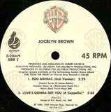 Jocelyn Brown : Ego Maniac (12", Maxi)