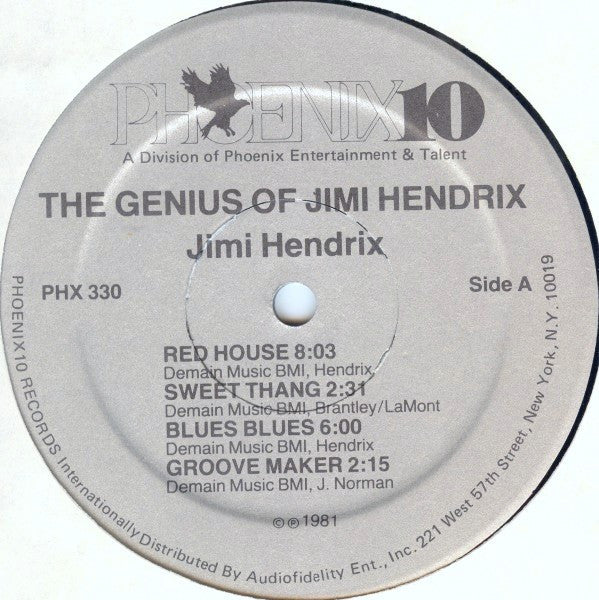 Jimi Hendrix : The Genius Of Jimi Hendrix (LP, Comp, RE)