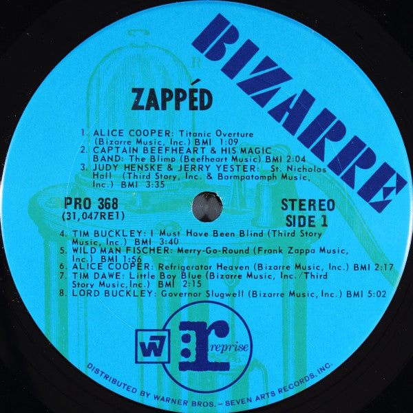 Various : Zapped (LP, Comp, Smplr)