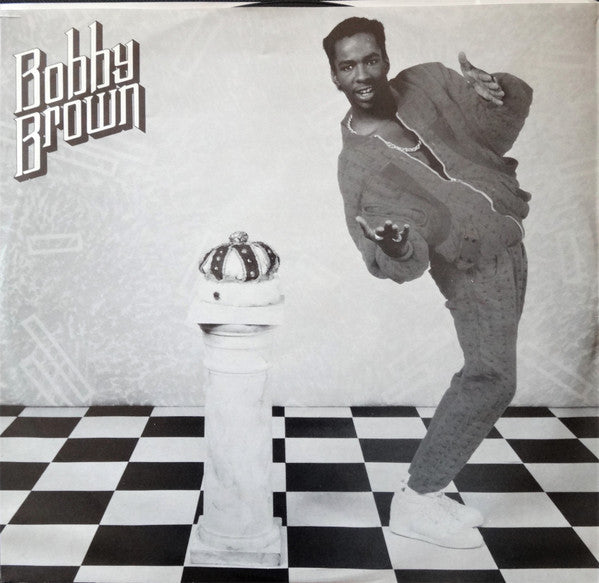 Bobby Brown : King Of Stage (LP, Album, Pin)