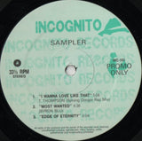 Various : Incognito Sampler (12", Promo, Smplr)