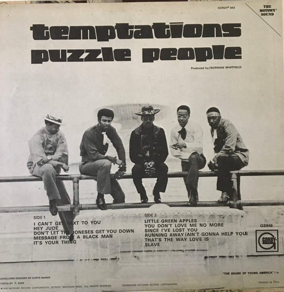 The Temptations : Puzzle People (LP, Album)