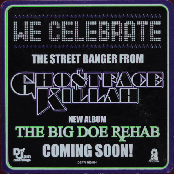 Ghostface Killah : We Celebrate (12", Promo)