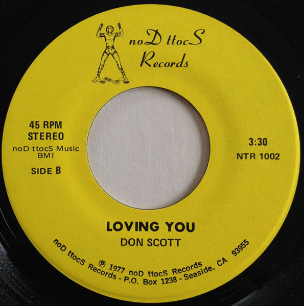 Don Scott : Love With Me (7")