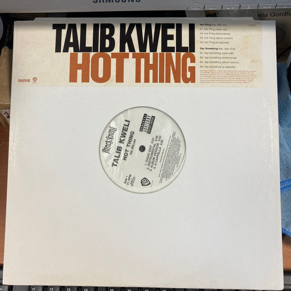 Talib Kweli : Hot Thing / Say Something (12", Promo)