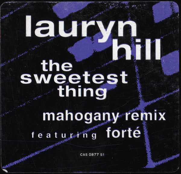 Refugee Camp All Stars Featuring Lauryn Hill : The Sweetest Thing (Mahogany Mix) (12", Promo)