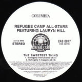 Refugee Camp All Stars Featuring Lauryn Hill : The Sweetest Thing (Mahogany Mix) (12", Promo)