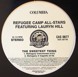 Refugee Camp All Stars Featuring Lauryn Hill : The Sweetest Thing (Mahogany Mix) (12", Promo)