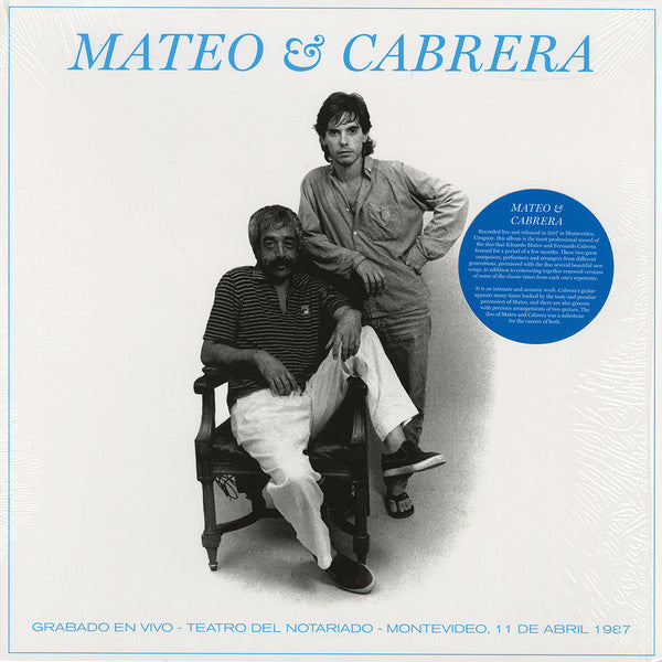 Mateo* & Cabrera* : Mateo & Cabrera (LP, Album, RE)