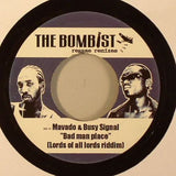 The Police / Mavado & Busy Signal : Message In A Bottle / Bad Man Place (7", Unofficial)