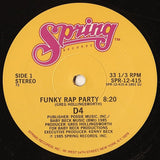 D4 (2) : Funky Rap Party (12")