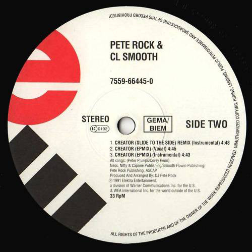 Pete Rock & CL Smooth* : They Reminisce Over You (T.R.O.Y.) (12", RE)