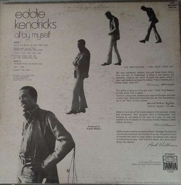 Eddie Kendricks : All By Myself (LP, Album)