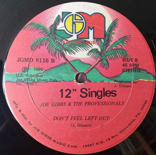 June Lodge & Prince Mohammed / Joe Gibbs & The Professionals : Someone Loves You Honey / Don't Feel Left Out (12", Single)