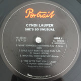 Cyndi Lauper : She's So Unusual (LP, Album, Pit)