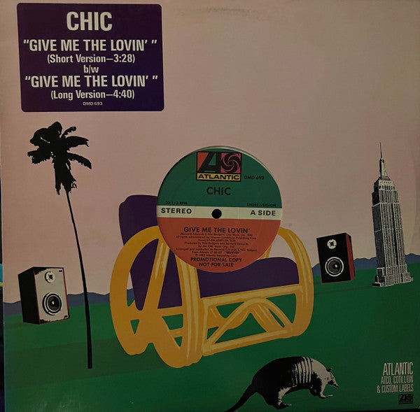 Chic : Give Me The Lovin' (12", Maxi, Promo)