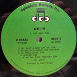 Grin : Grin (LP, Album, Gre)