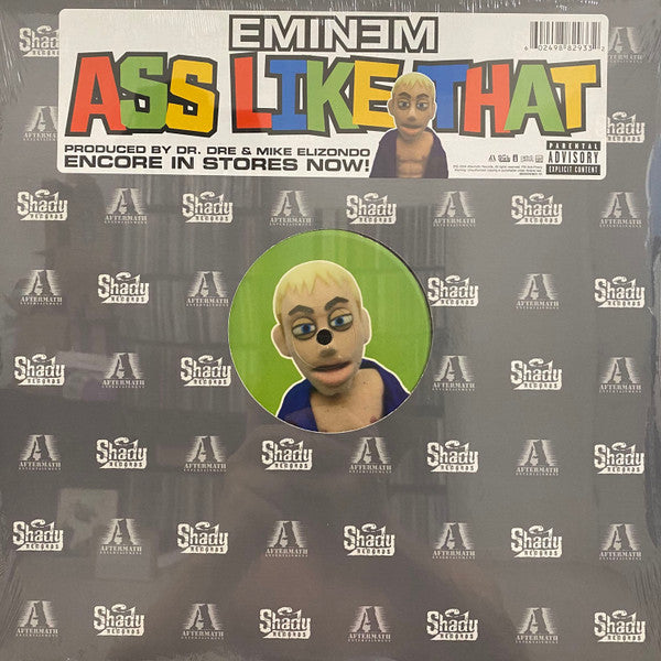 Eminem : Ass Like That (12", Single, Cle)