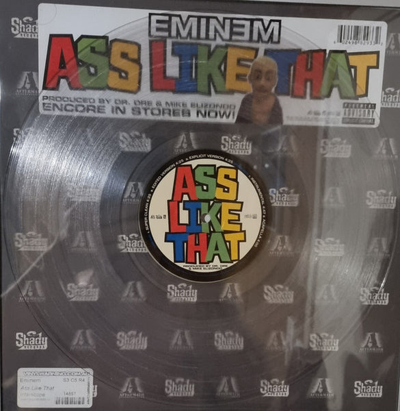 Eminem : Ass Like That (12", Single, Cle)