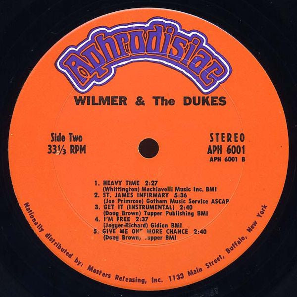 Wilmer & The Dukes : Wilmer & The Dukes (LP, Album)