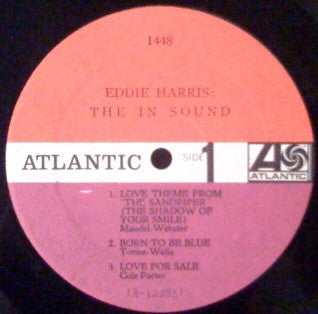 Eddie Harris : The In Sound (LP, Album, Mono, RP)