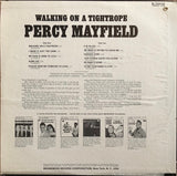 Percy Mayfield : Walking On A Tightrope (LP, Album, Pin)