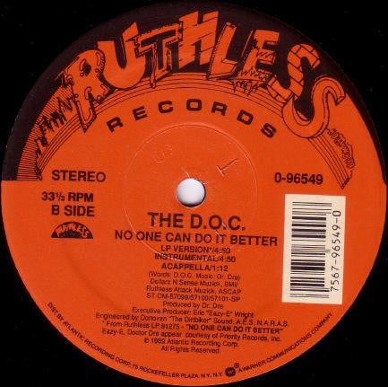 The D.O.C. : It's Funky Enough / No One Can Do It Better (12")