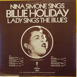 Nina Simone : Nina Simone Sings Billie Holiday (LP, Album, Pur)