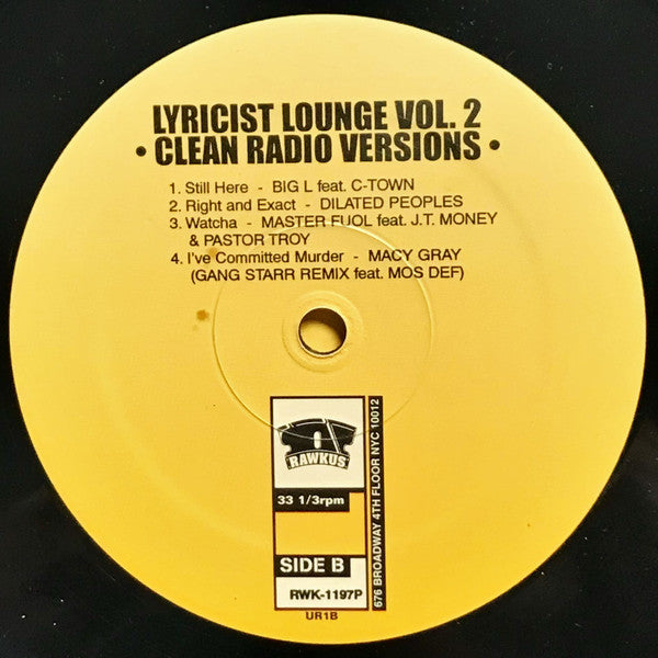 Various : Lyricist Lounge 2 (2xLP, Comp, Cle)