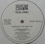 Run-DMC : Down With The King (12", Single, Promo)