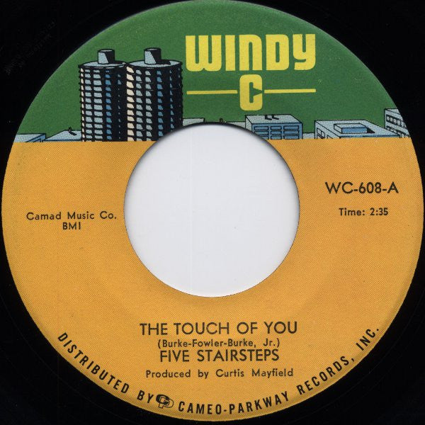 Five Stairsteps : The Touch Of You (7", Single)