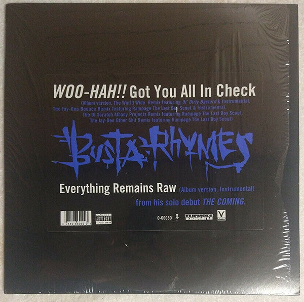 Busta Rhymes : Woo-Hah!! Got You All In Check (12")