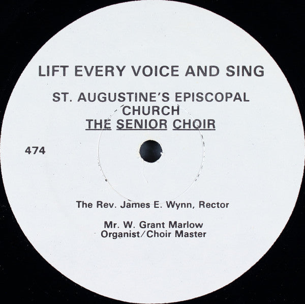 Saint Augustine's Episcopal Church* : Lift Every Voice And Sing (LP)