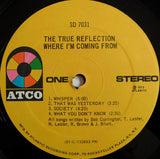 The True Reflection : Where I'm Coming From (LP, Album, RP, PR )