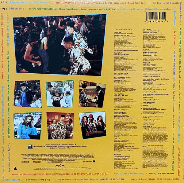 Various : Original Motion Picture Soundtrack House Party Ⅱ (LP, Album, Comp)